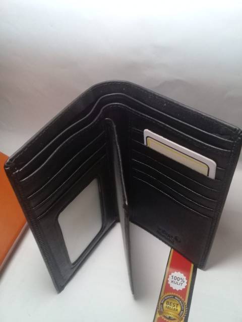 DOMPET Kulit asli model berdiri 3/4