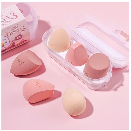 [KUALITAS SUPER PREMIUM] * NCC * Salsa Beauty Blender Omega 3 Sponge Series Spon BB