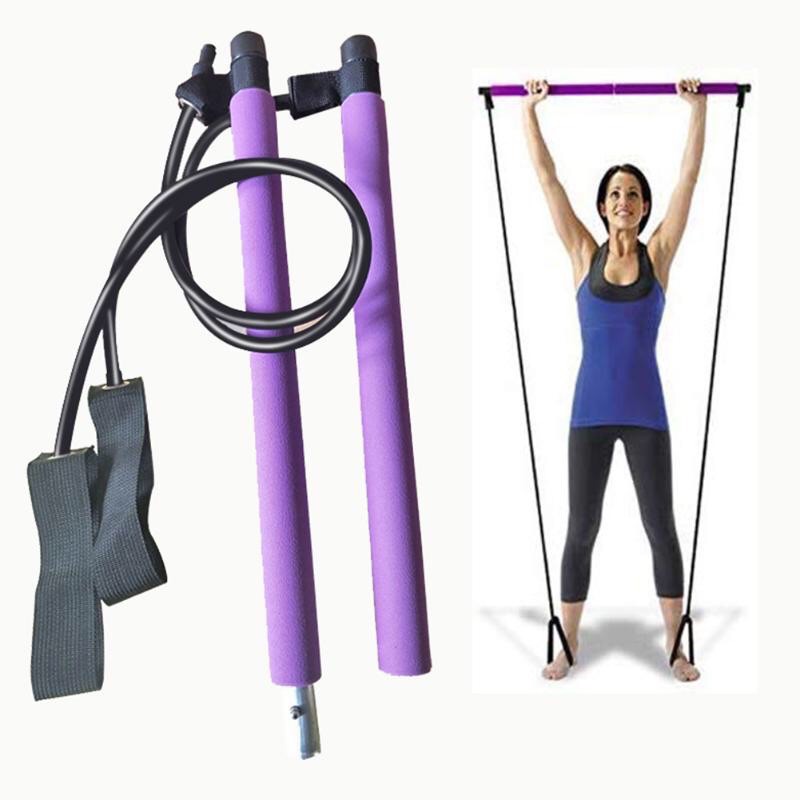 Bar Stick Tali Stretching Pilates Tube Yoga Fitness You Can Do It - TP49 - Purple