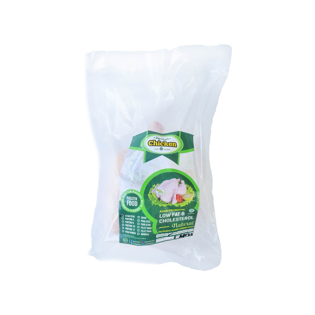 Frozen Organic Free Range Chicken / Ayam Beku Organik 700 - 800 Gr