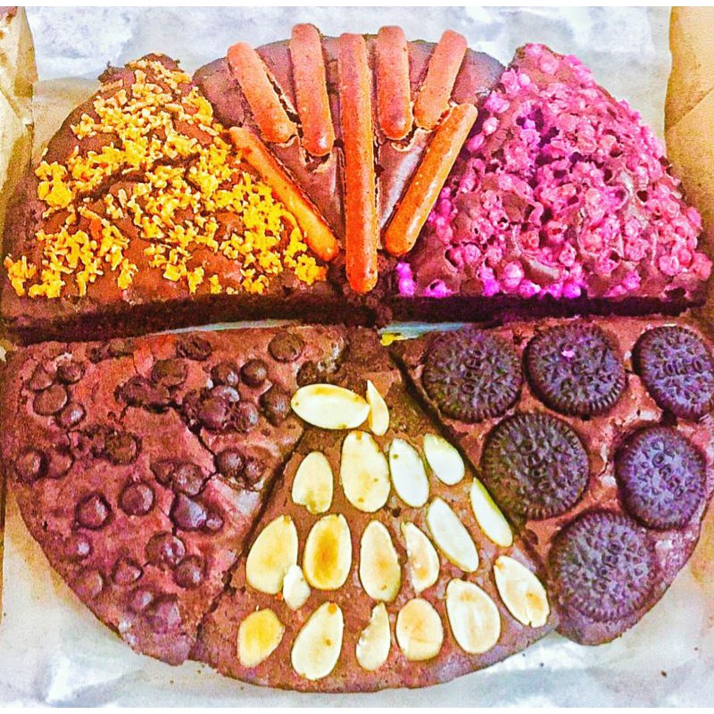 

Pizza Fudgy Brownies Diameter 20cm