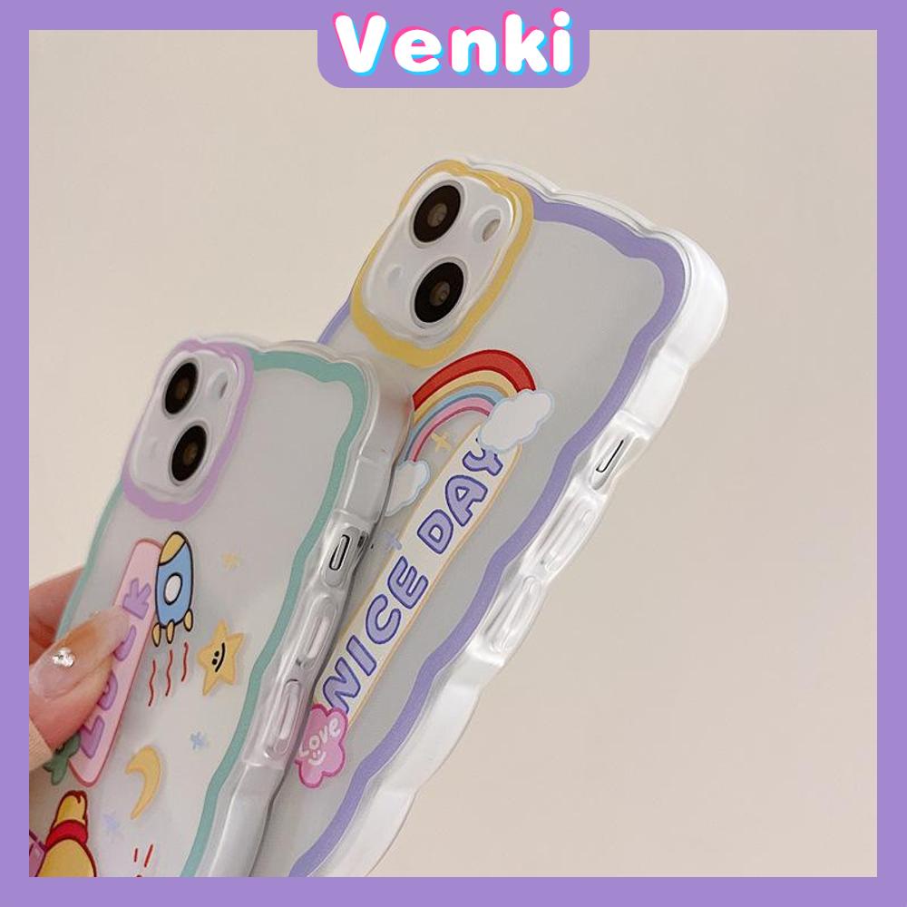 iPhone Case Silicone Soft Case Clear Case Airbag Shockproof Camera Cover Protection Cartoon Cute Compatible For iPhone 11 iPhone 13 Pro Max iPhone 12 Pro Max iPhone 7Plus iPhone xr