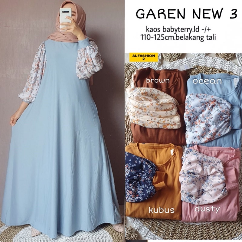 GAMIS BABYTERRY • GAREN NEW 3 ORIGINAL BY ALFASHION SOLO
