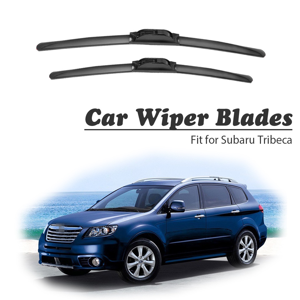 1 Set Karet Wiper Kaca Depan Mobil Untuk Subaru Tribeca 2015 2014-2006