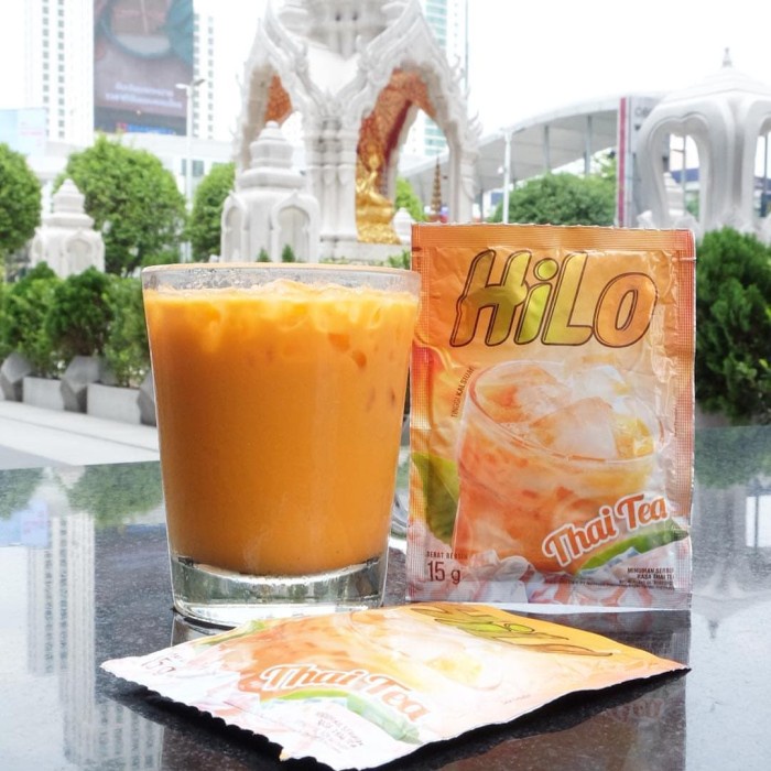 

G02G Hilo Thai Tea Renceng Hi Lo Thai Tea #Serasadithailand Ds5Gh