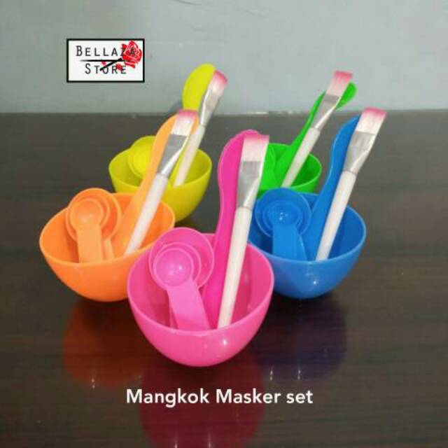 Mangkok Masker Set / Mangkok Kuas Masker / Mangkok Masker