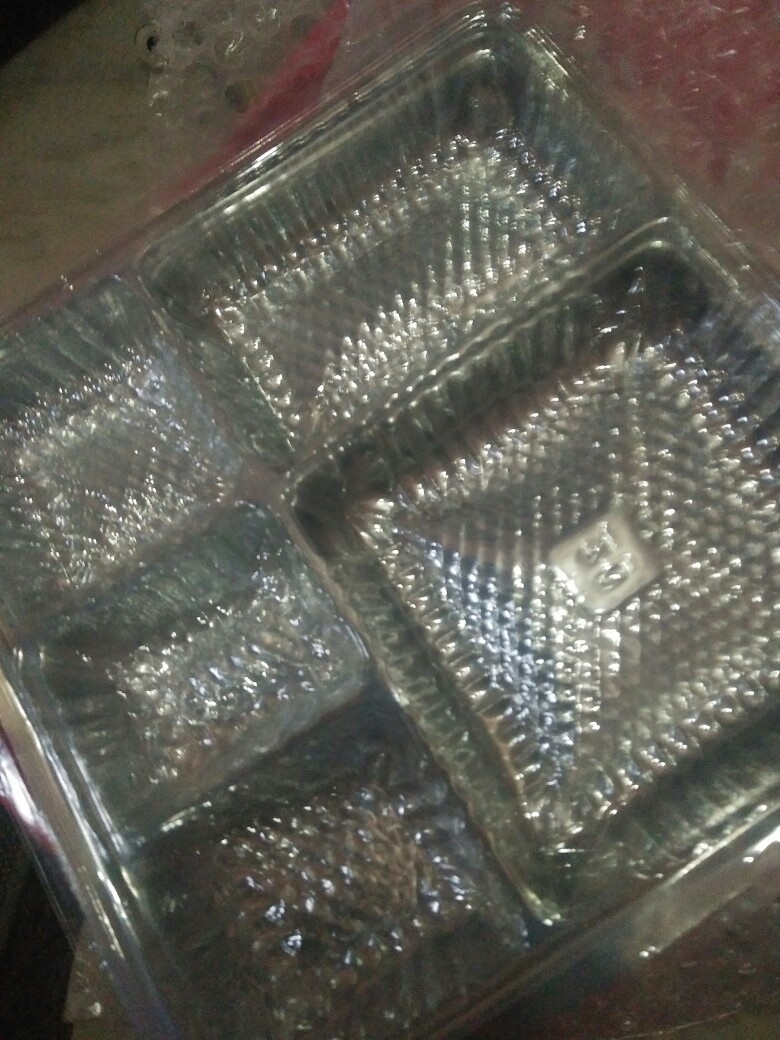 Mika Nasi 20x20 Cm - Dalaman Dus Nasi Sekat 5 7 R10k