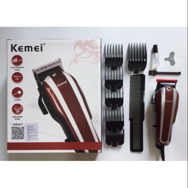 KEMEI KM-8847 Alat Cukur Rambut Elektrik Hair Clipper