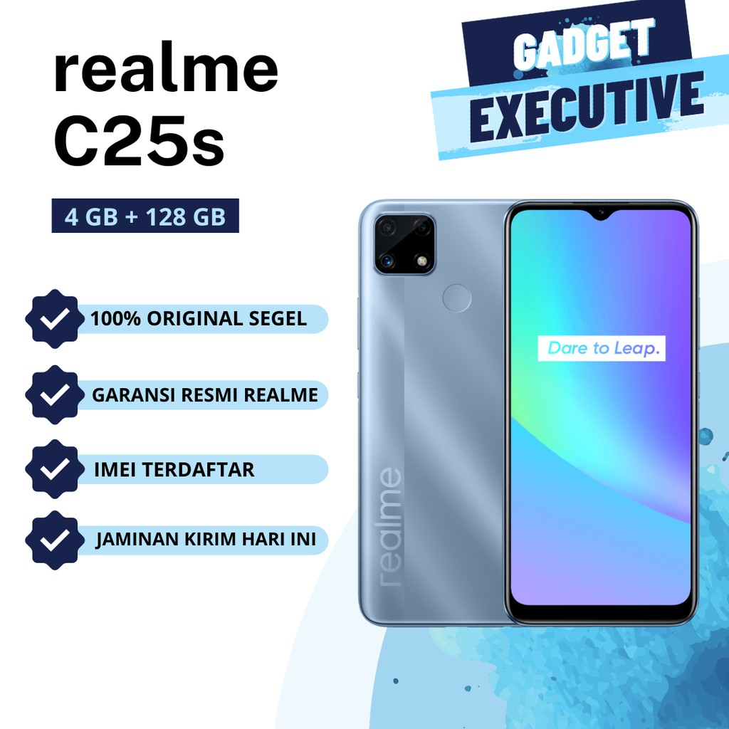 REALME C25s / C25 S RAM 4/128 GB - GARANSI RESMI INDONESIA