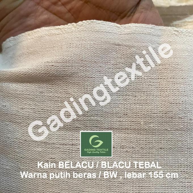 

Niakbahan- Kain Belacu Tebal Blacu Lebar 155 Cm Bahan Craft Goodie Tote Bag -Aslii.