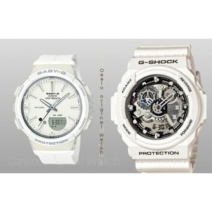 Jam Tangan Couple merk G-Shock&Baby-G ori bm baterai Free box set4
