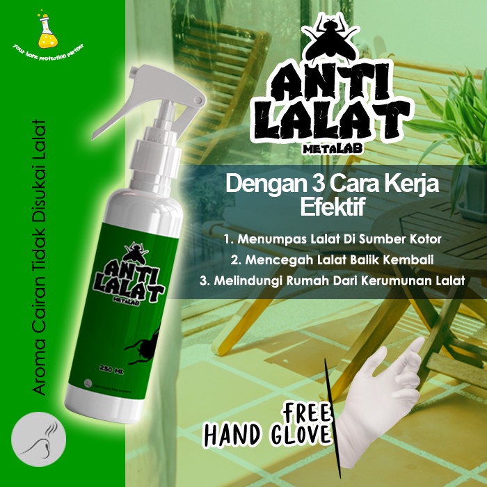 Jual Anti Lalat Pembasmi Lalat Pengusir Lalat Metalab AntiLalat 250 ML Diskon