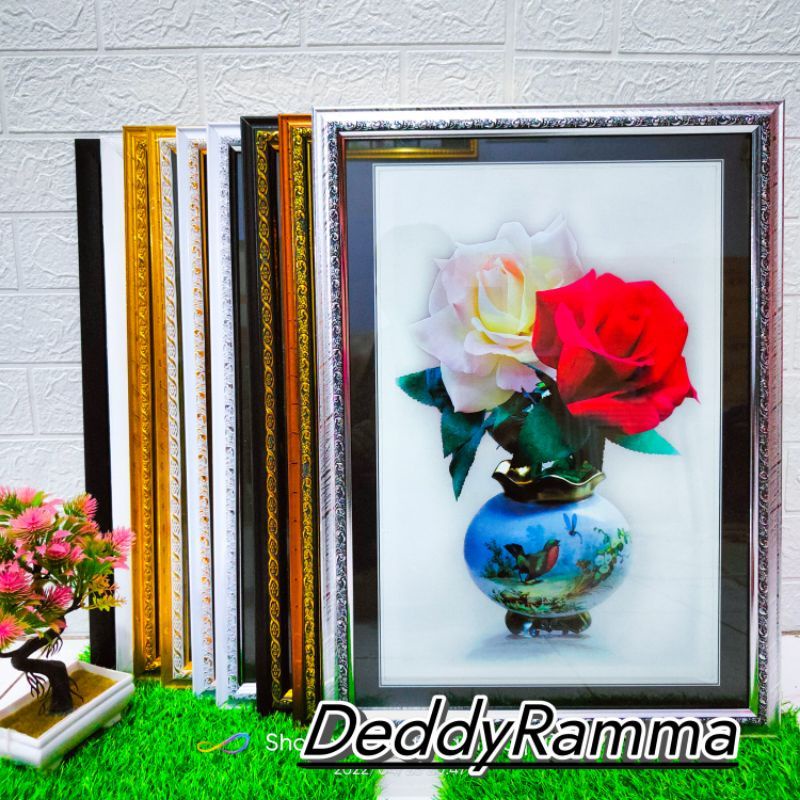 PIGURA FOTO 12RS/14RS List Kertas (30X45/35X50cm ) figura foto frame bingkai