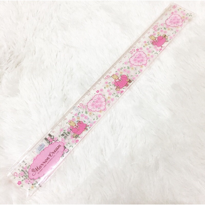 

Original Sanrio Premium Collection Marron Cream Ruler Penggaris ATK Stationeries Made in Japan