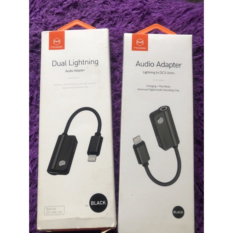 lightning mcdodo adaptor original iphone 7/8
