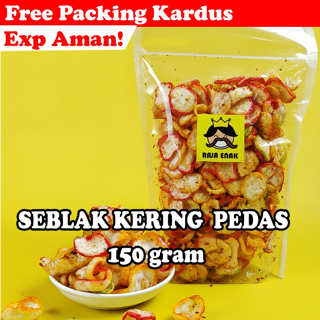 

SEBLAK KERING PEDAS 150gr | KERUPUK SEBRING BANTAT BANTET CAMILAN CEMILAN SNACK SNEK KILOAN RAJA ENAK RAJAENAK