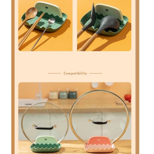 Rak Holder Sendok Garpu/Spatula Bahan Plastik Untuk Dapur