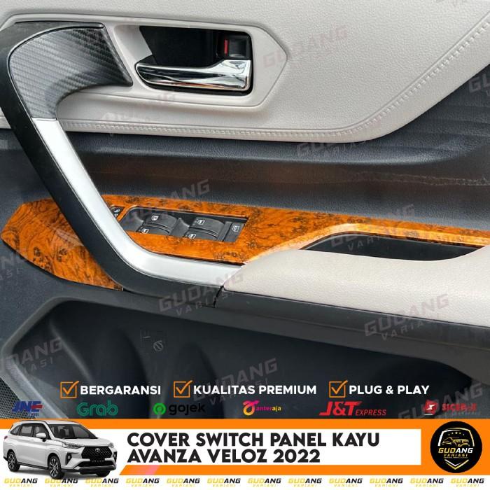 Cover Switch Panel Avanza Veloz 2022 Kayu