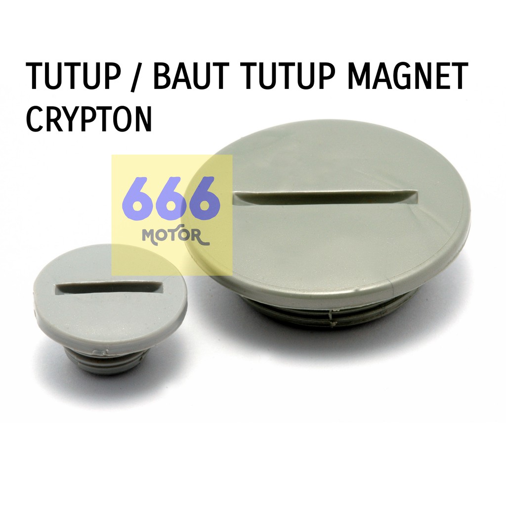 TUTUP / BAUT TUTUP MAGNET CRYPTON