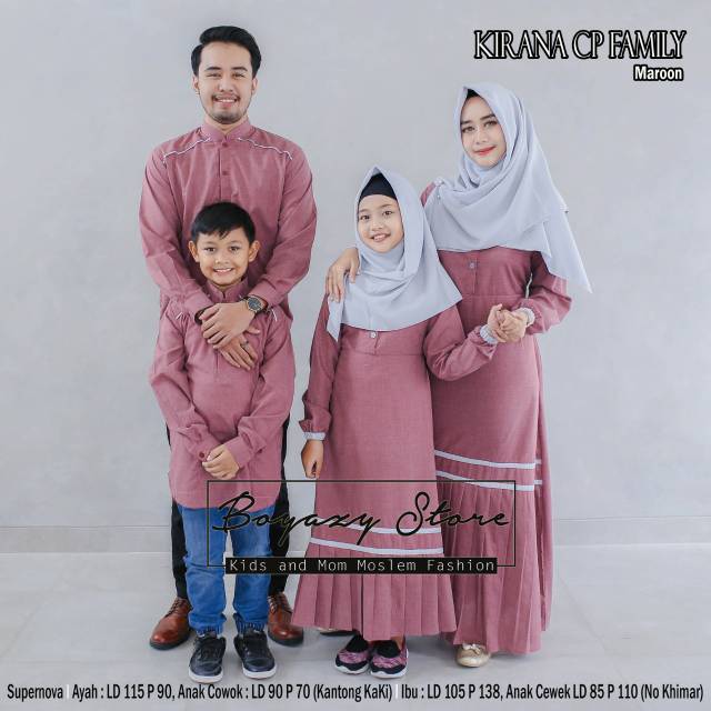 Kirana couple keluarga ayah, ibu dan anak cowok 2