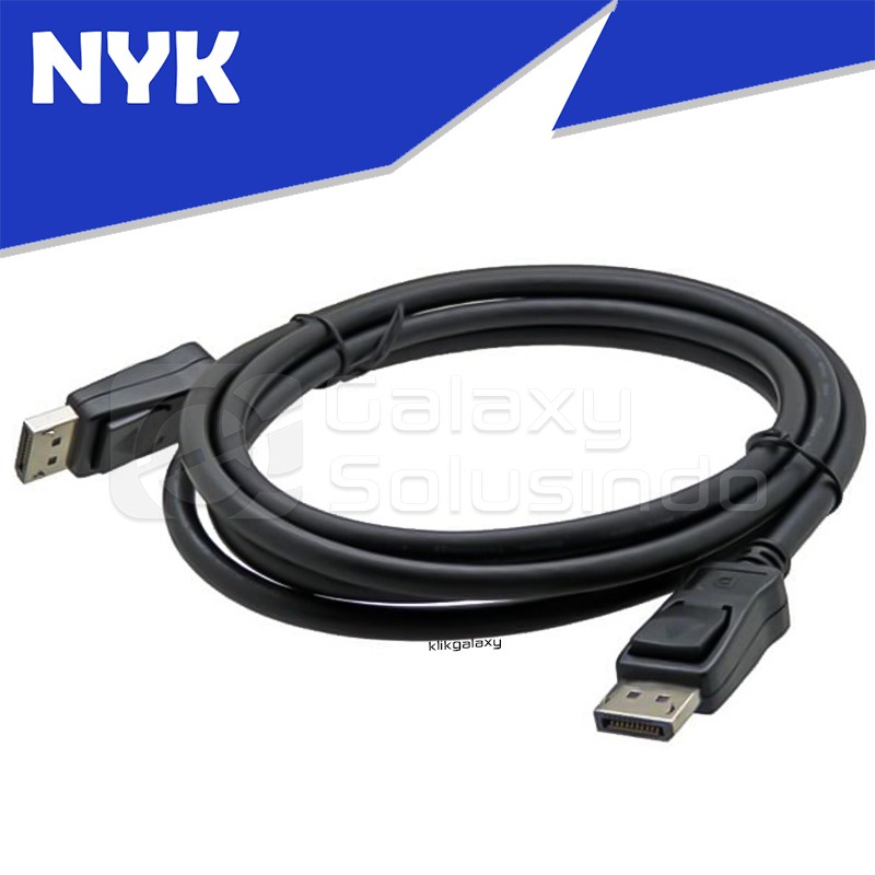 NYK Displayport (DP) To Displayport (DP) Cable - 1.5M / 1.5 Meter