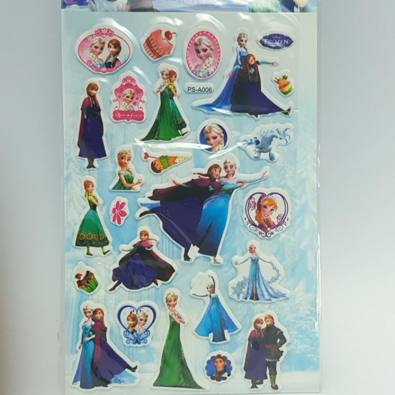 

Sticker Anak Timbul Frozen PS-A 006