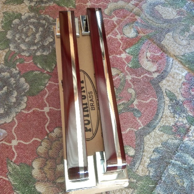 Handle Pintu Rumah  / Tarikan Pintu / Pegangan Pintu Minimalis Coklat 45 Cm , 60 Cm , 80 Cm, 100 Cm