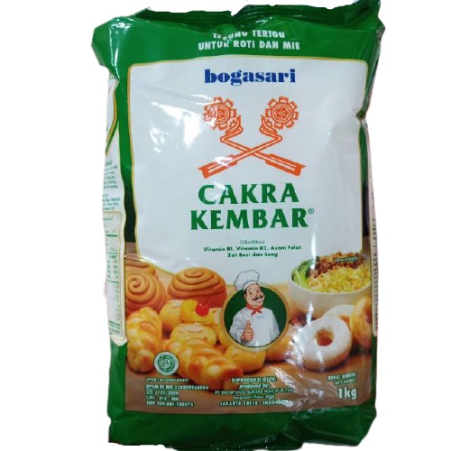 

Terigu Cakra Kembar 1 kg