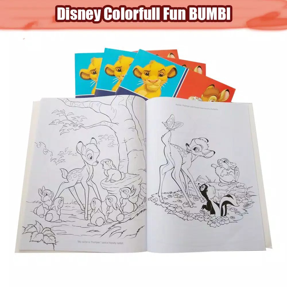 Colouring Book Buku Mewarnai Menggambar  MK By Autumn Publishing bbw