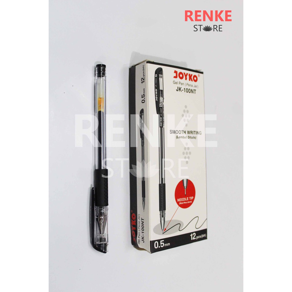 

Pulpen Gel Joyko 0.5mm - Pena / Ballpoint / Bolpen JK-100 dan JK-100NT