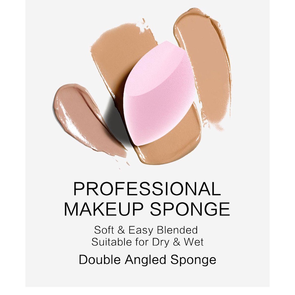 Solighter Powder Puff Makeup Easy Blended Alat Rias Double Siku