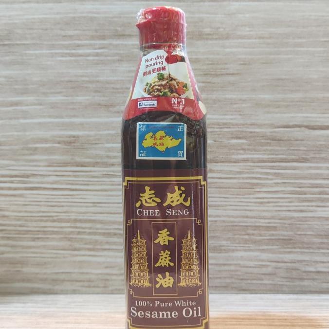 

Minyak Wijen Chee Seng Pagoda/Chee Seng Pure White Sesame Oil 375 ml