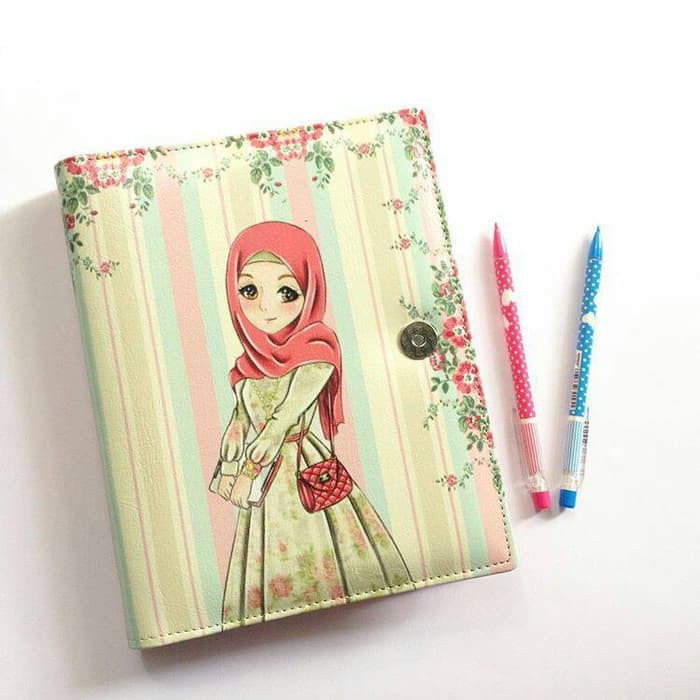 

Binder Hijab bahan kulit 20 ring