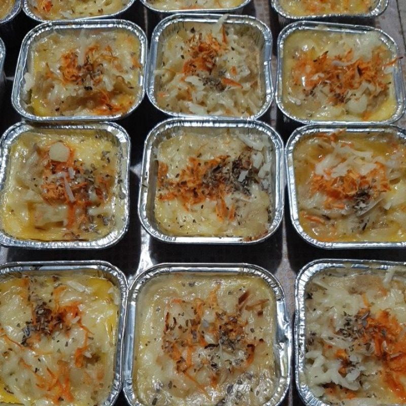 

MACARONI CHICKEN CHEESE Mini 100gr MINIMAL ORDER 5 PORSI