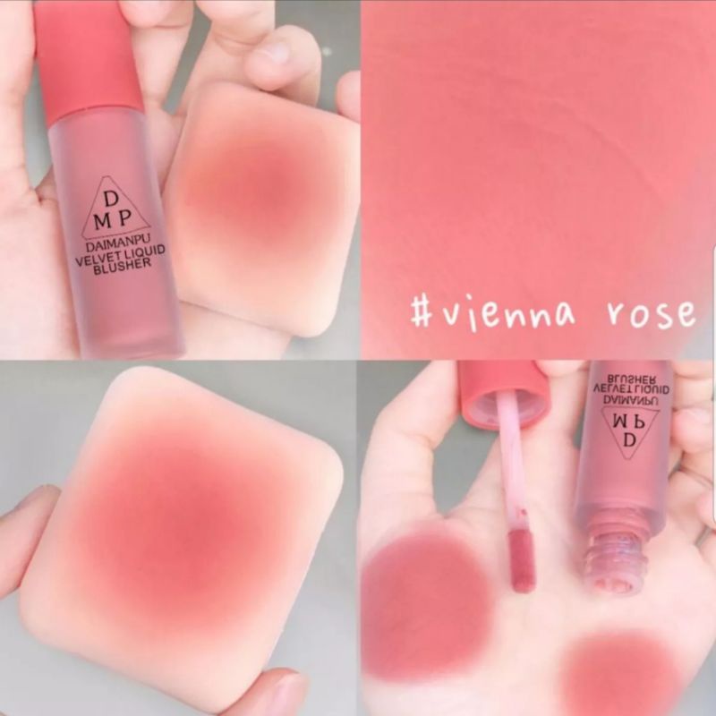 [READY STOCK &amp; COD] BLUSH VELVET | LIP &amp; BLUSH VELVET | LIP MATTE | LIP CREAM NATURAL | DAIMANPU VELVET LIQUID BLUSHER | VELVET LIQUID BLUSH | BLUSH ON