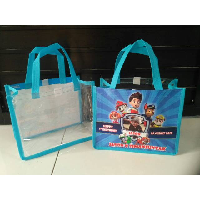 

Tas Ultah Bisa Custom | Paw Patrol | Full Mika
