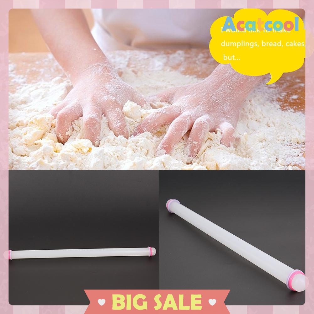 50cm Non-stick Sugar Craft Fondant Rolling Pin Baking Cake Cookie Tools