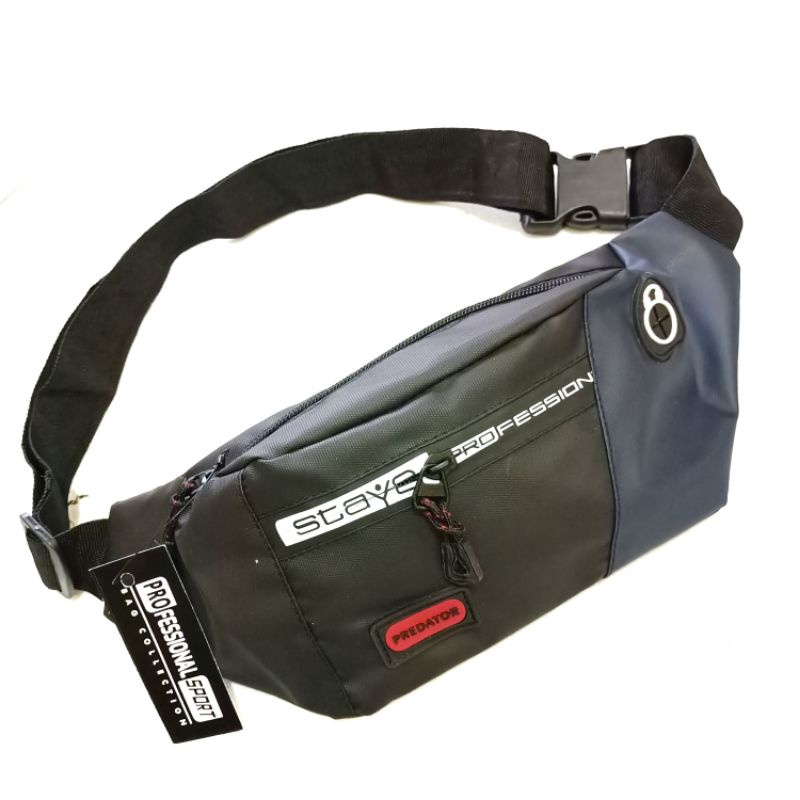 Waist Bag Kanvas / Tas Selempang Pinggang