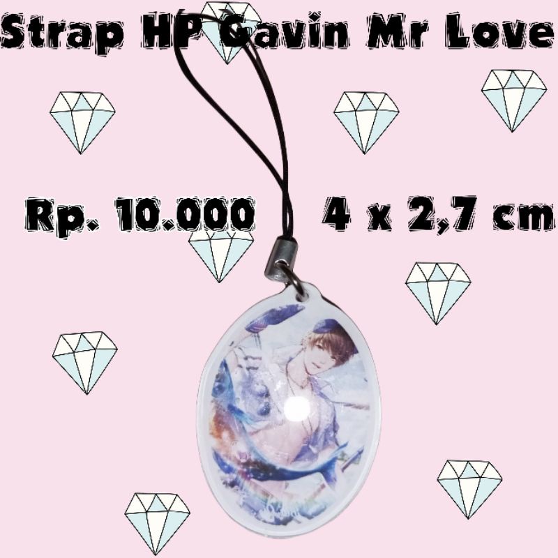 Strap HP / Gantungan HP Gavin Mr Love