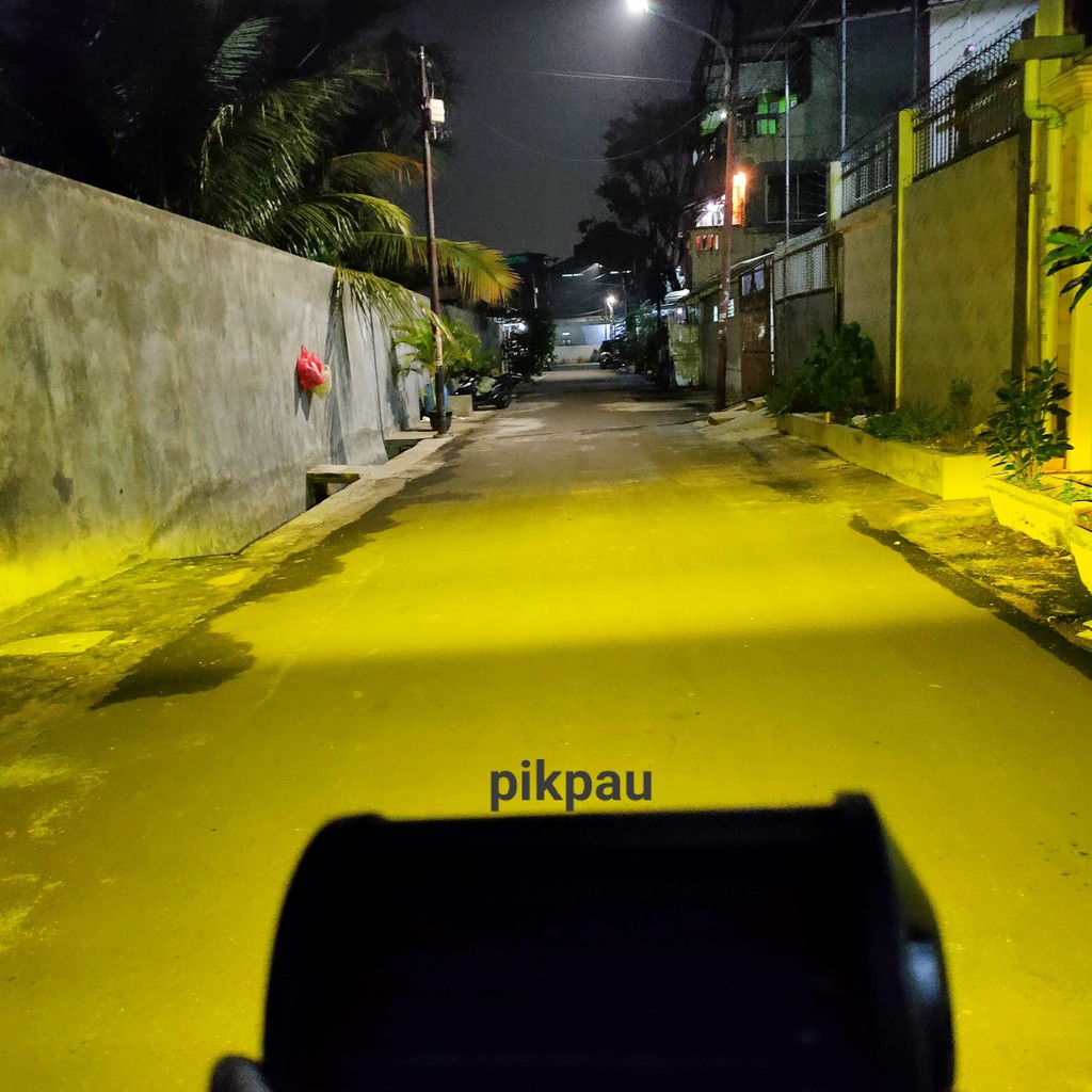 Lampu Tembak Sorot CWL 24 LED Mata 2 Warna Kuning dan Putih 3 Mode