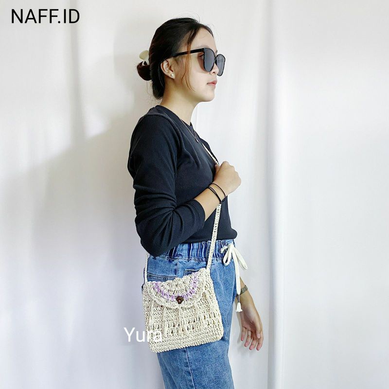 NAFF.ID-&quot;Vallen&quot; Tas HP /Handmade KnitBag Premium