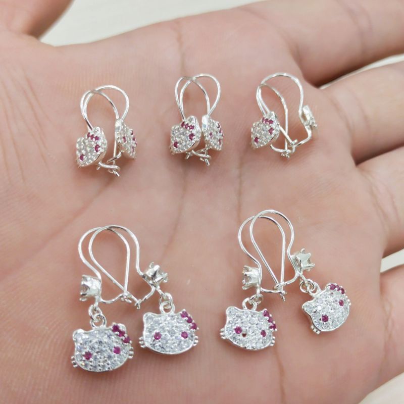 ANTING HELLO KITTY PERAK 925 SILVER