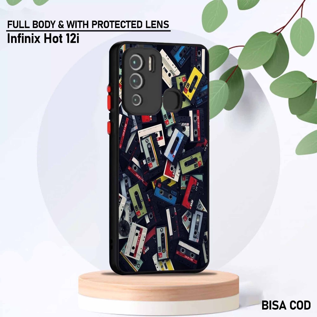 Sukses Case Infinix Hot 12i - Motif Case [ Aesth Grvty ] - Hardcase Infinix Hot 12i - Softcase Infin