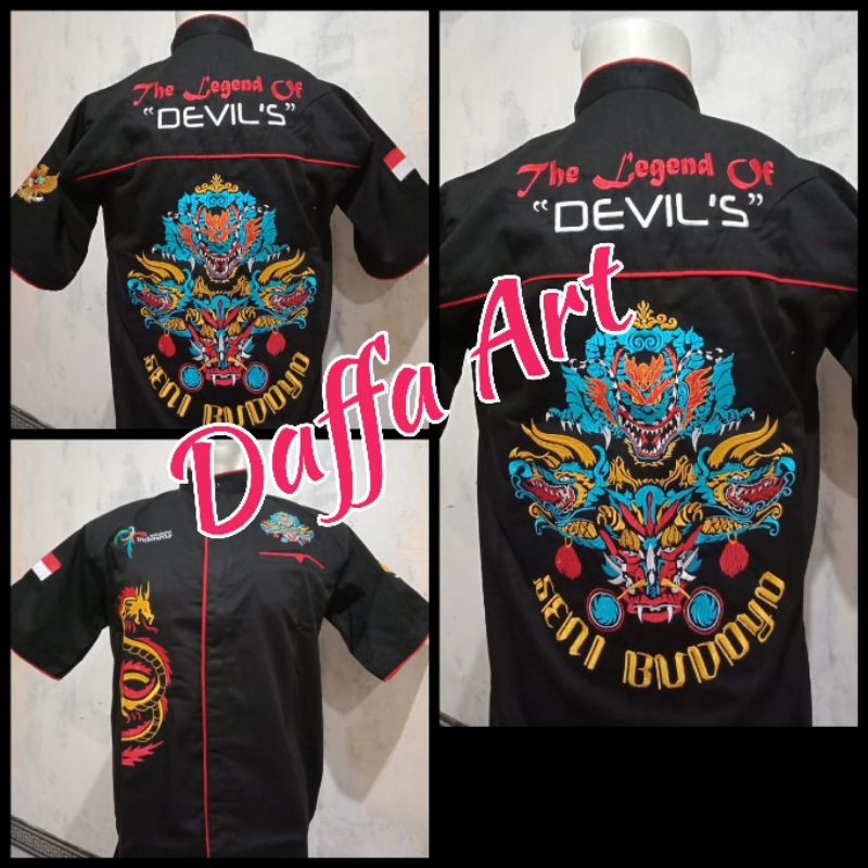 Baju reog. baju bordir. baju reog. baju singobarong.baju devil.baju jaranan.Hem jaranan.Hem barongan