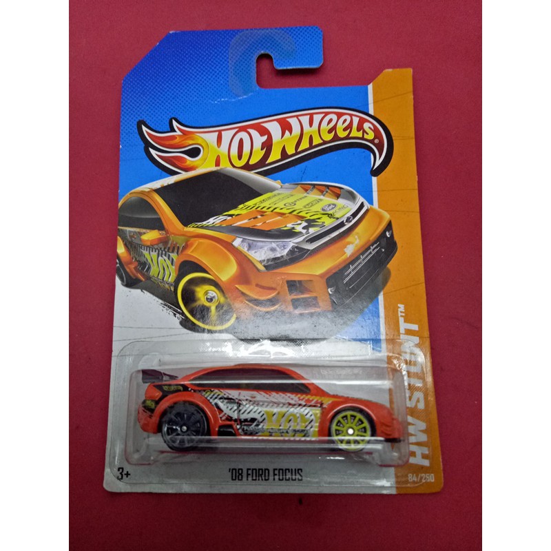 Hot Wheels HW Diecast 08 Ford Focus Orange