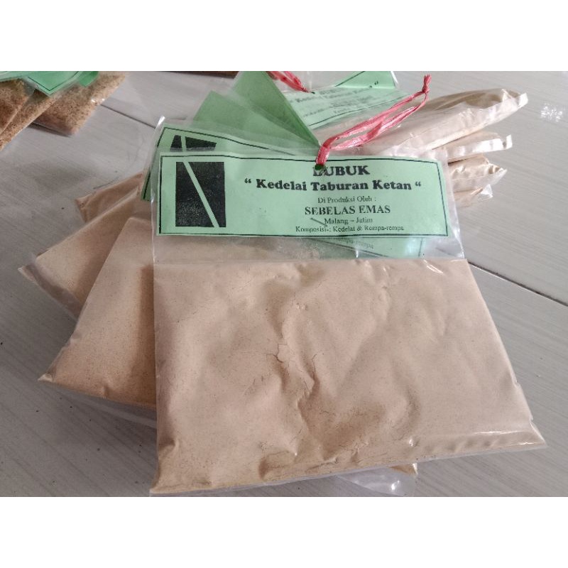 

bubuk kedelai kemasan 250gram