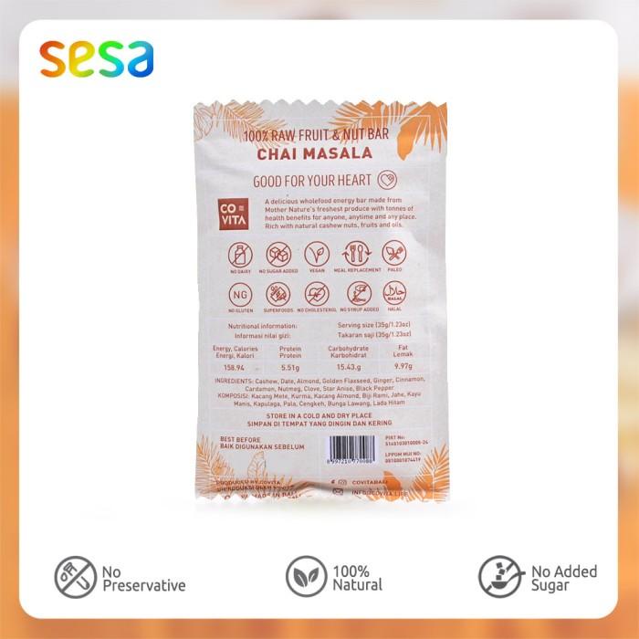 

Covita Energy Bar Chai Masala 35 g Best Seller