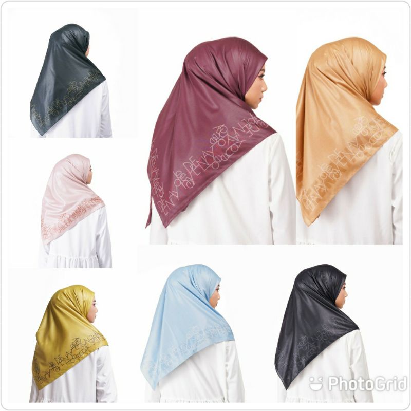HIJAB DEENAY HARUFFA MILKY BLUE MUSTARD GREEN DUSTY PINK PURPLE TORTILA BLACK