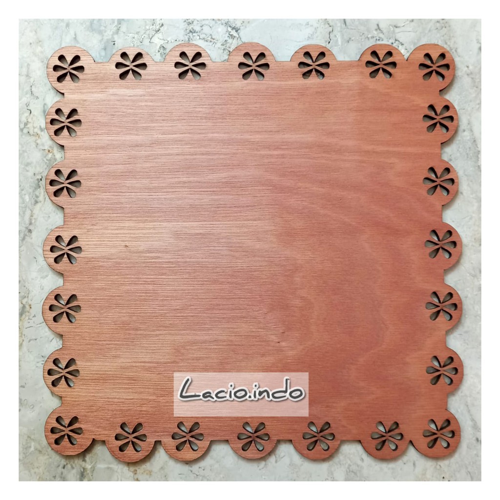 Cake Board Square / Alas Kue / Tatakan Kue Kode Sc - 06 Uk 28x28cm