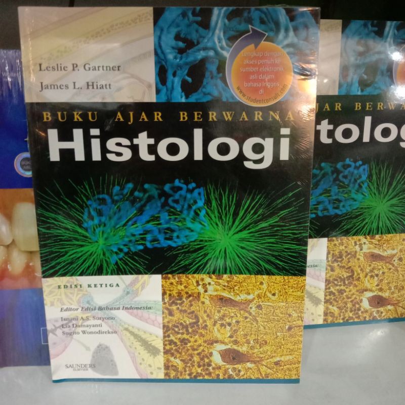 BUKU KEDOKTERAN BUKU AJAR BERWARNA HISTOLOGI EDISI 3 BERBAHASA INDONESIA